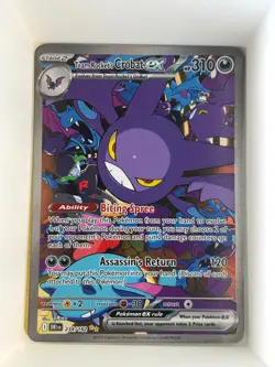 Team Rocket's Crobat ex 234/182 Destined Rivals Pokemon NM - Image 1