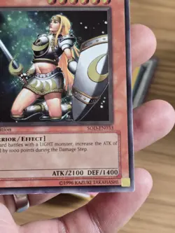 Yu-Gi-Oh! TCG Penumbral Soldier Lady Soul of the Duelist SOD-EN033 Ultimate 1st - Image 3