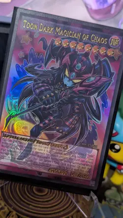 TOON DARK MAGICIAN OF CHAOS MINT/NM YUGIOH! - Image 1