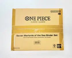 One Piece TCG: Bandai Seven Warlords of the Sea Binder Set (English) - SEALED! - Image 1
