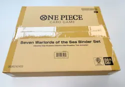 One Piece TCG: Bandai Seven Warlords of the Sea Binder Set (English) - SEALED! - Image 3