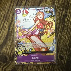 One Piece English - Nami - Full Art - Welcome Pack 2026 Vol 1 - PRB02-012 NM - Image 1