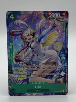 One Piece Card Game - Uta OP13-023 (Alt Art) Carrying on His Will English NM - Image 1