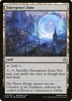 Magic The Gathering MTG EMERGENCE ZONE War of the Spark NM Near Mint - Image 1