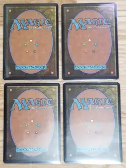 4x Chromatic Sphere Foil Signed MTG Magic The Gathering Mirrodin Playset MP - Image 2