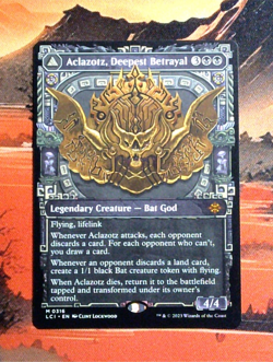 MTG Aclazotz, Deepest Betrayal (Showcase) LCI 316 Regular NM M - Image 1