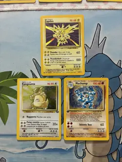 Vintage Pokemon Card Lot WOTC Holo First Edition Fire Zapdos Gengar - Image 2