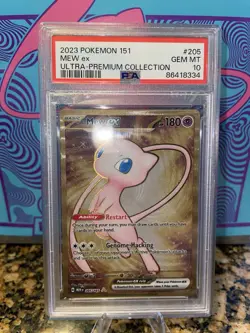 Metal Mew #205/165 Pokemon 151 Ultra Premium Collection/UPC Promo - PSA 10 - Image 1
