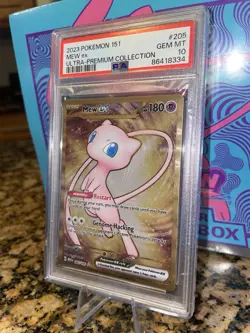 Metal Mew #205/165 Pokemon 151 Ultra Premium Collection/UPC Promo - PSA 10 - Image 3