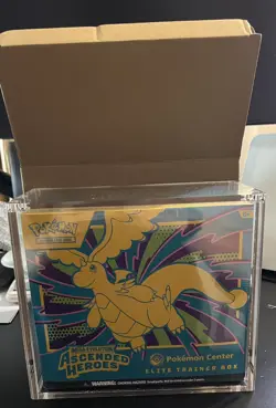 20 x Pokemon Elite Trainer Box ETB Acrylic Display Case UV PROTECTION Non Sharp - Image 1