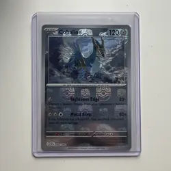 Pokemon TCG Cobalion 066/086 Master Ball Reverse Holo – S&V Black Bolt Set – NM - Image 1