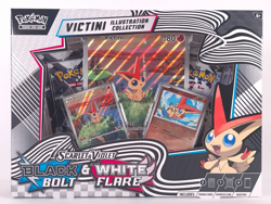Pokemon TCG Victini Illustration Collection Box Black Bolt White Flare - New - Image 1