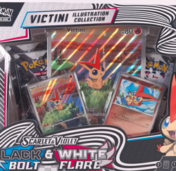 Pokemon TCG Victini Illustration Collection Box Black Bolt White Flare - New - Image 2