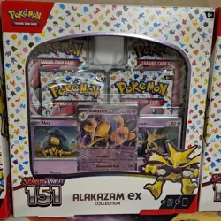 Scarlet & Violet 151 Alakazam EX Collection, Lot of 3, Pokemon TCG - Image 3