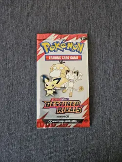 1x Pokemon Scarlet & Violet Destined Rivals Fun Pack New Sealed Booster Pack UK - Image 1