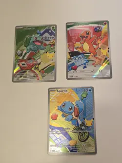 Pokemon First Partner Illustration Rare Collection Kanto Gen 1 Set 3 - Image 1