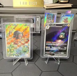 Pokemon TCG Lechonk + Bellibolt 209/198 Scarlet & Violet Full Art Holo EN (2) - Image 1