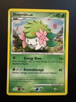 POKEMON TCG SHAYMIN 38/127 PLATINUM COSMO HOLO RARE!! - Image 1