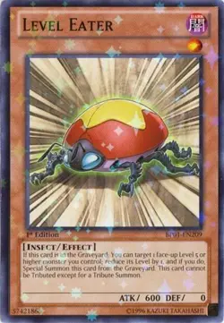 1x Level Eater (Starfoil) - 1st Edition NM Eng YuGiOh - Battle Pack 1 - Image 1