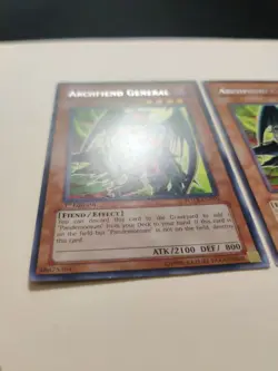 2x Archfiend General FOTB-EN019 Rare 1st Ed/Unlimited LP - Image 2