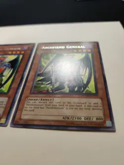 2x Archfiend General FOTB-EN019 Rare 1st Ed/Unlimited LP - Image 3