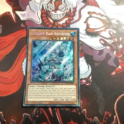 Yugioh Icejade Ran Aegirine BLTR-EN081 Secret Rare 1st Edition Near Mint - Image 1