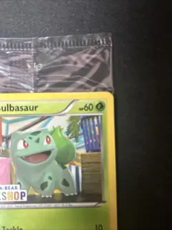 Sealed Build a Bear Pokemon Card Workshop Bulbasaur Promo Trading 1/108 D20 - Image 3