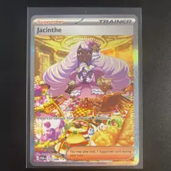 Pokemon TCG Jacinthe Trainer-Supporter Card POR 122/088 Rare Perfect Order - Image 1