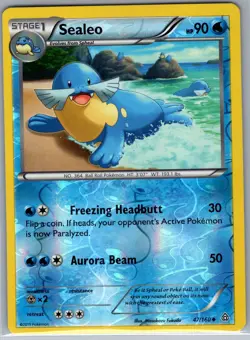 Sealeo 47/160 Reverse Holo XY - Primal Clash - Pokemon Card - NM - Image 1