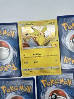 Pokemon Promo Pikachu 25/25 HOLO 25th Anniversary Mcdonalds 2021 Card HOLO lot 5 - Image 2