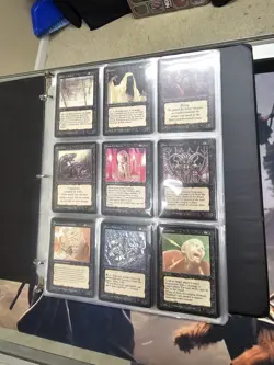 MTG The Dark 1994 Complete Set 119/119 Blood Moon City of Shadows Goblin Wizard - Image 4