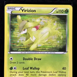 VIRIZION 15/113 LEGENDARY TREASURES HOLO RARE POKEMON TCG - Image 3