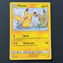 Pikachu SM162 Promo Team Up Single Pack Blisters 2019 Pokemon English TCG LP (3) - Image 1