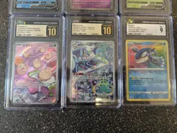 Lot Of 6 CGC ETC Graded Pokemon Cards JAPANESE ENG Pristine 10 Illustration Rare - Image 2