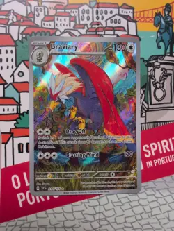 Braviary 214/191 Surging Sparks Illustration Rare Pokemon Card - Image 1