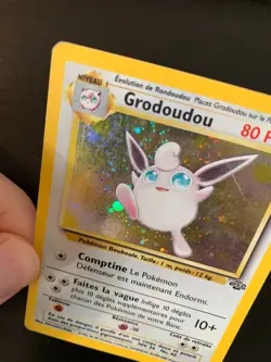 Carte Pokemon : Grodoudou 16/64 Edition 2 Jungle Wizards Francaise - Image 2