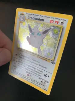 Carte Pokemon : Grodoudou 16/64 Edition 2 Jungle Wizards Francaise - Image 3