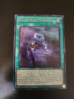 Yu-Gi-Oh! Legacy of Destruction - Nightmare Throne LEDE-EN061 1st Ed - Image 1