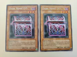 2x Dark Mimic LV3 SOD-EN010 Rare Unlimited Edition LP/MP - Image 1