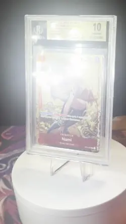 One Piece Promos Nami ST01-007 CS 2023 Championship Pristine BGS 10 - Image 2