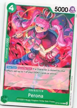 Perona OP10-036 One Piece Card Game Common NM One Piece TCG - Image 1