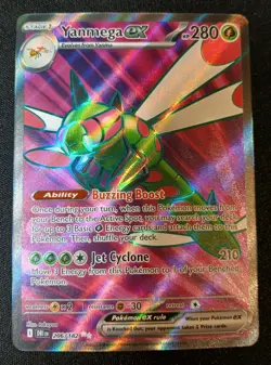 Yanmega EX 206/182 Destined Rivals Full Art Ultra Rare Holo Pokemon TCG Card - Image 1