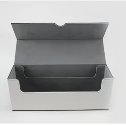 600 Card Deck Case for Trading Cards, Leather Magnetic Closure Commander Card - Image 4