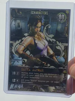 Sheva Alomar Card CH-004 For Resident Evil Deck Building Game (Bandai, 2010) - Image 1