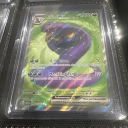 Arbok ex 185/165 SV: Scarlet & Violet 151 Ultra Rare Pokemon TCG Card NM - Image 3