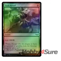 Foil Dark Ritual (surge Foil) M/NM Magic: The Gathering MTG Warhammer 40,000 - Image 1