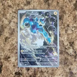 Pokemon Company Thundurus 209/209 120 HP Holo Promo Pokemon Center Exclusive - Image 1