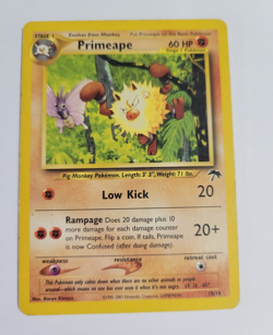 Pokemon Primeape 18/18 Southern Islands Promo Stage 1 60 HP Rampage EN 2001 - Image 1