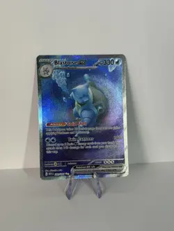 Pokemon TCG Blastoise ex - 151 200/165 Holo Special Illustration Rare - Image 3