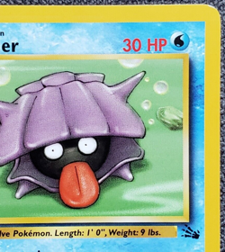 1st Edition Shellder - Fossil - #54/62 - Vintage Pokemon Card 1999 WOTC - Image 3